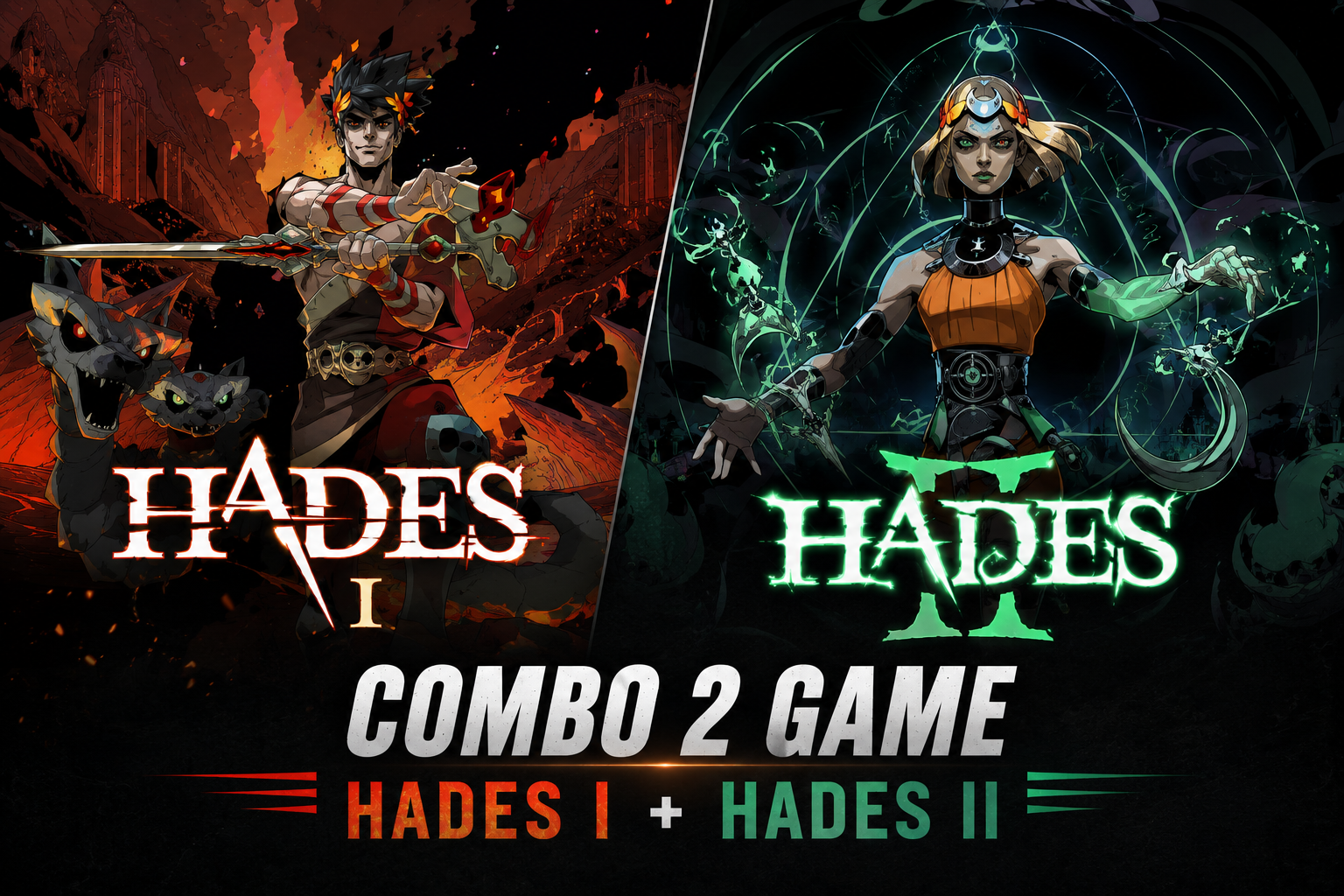 Combo 2 Game Hades I + II Full DLC | Active Steam Cá Nhân