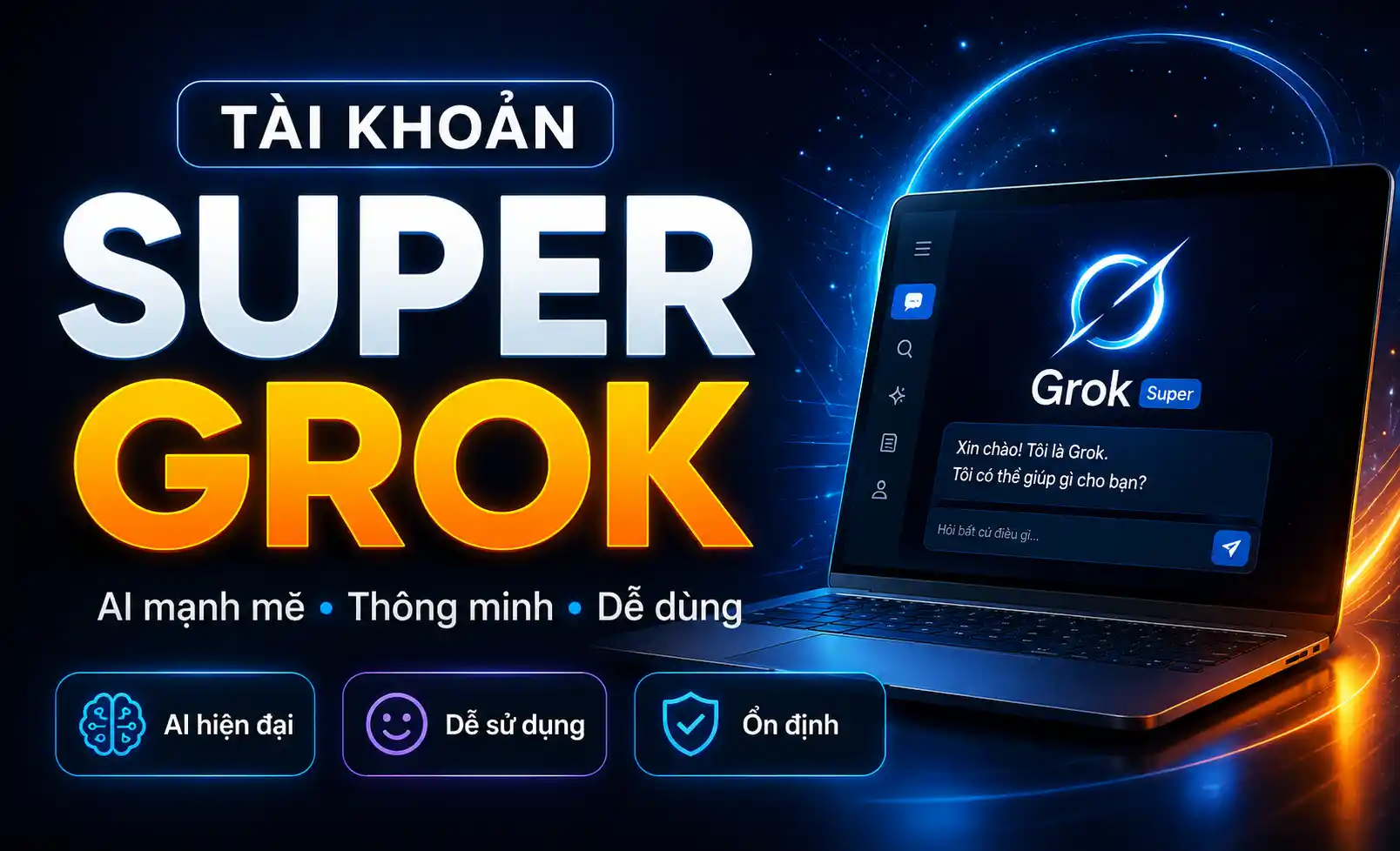 Super Grok ✔️1 Tháng ✔️ Cấp acc✔️Giá rẻ