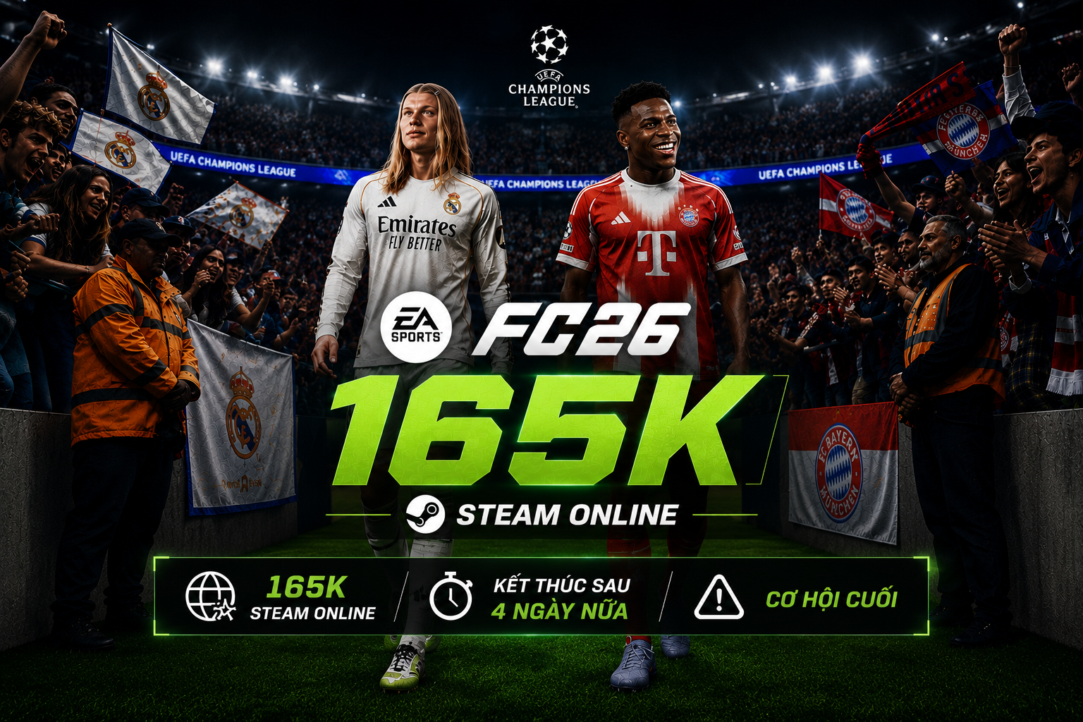 Tài Khoản EA FIFA SPORTS FC 26 - Steam Online - Đổi Thông Tin