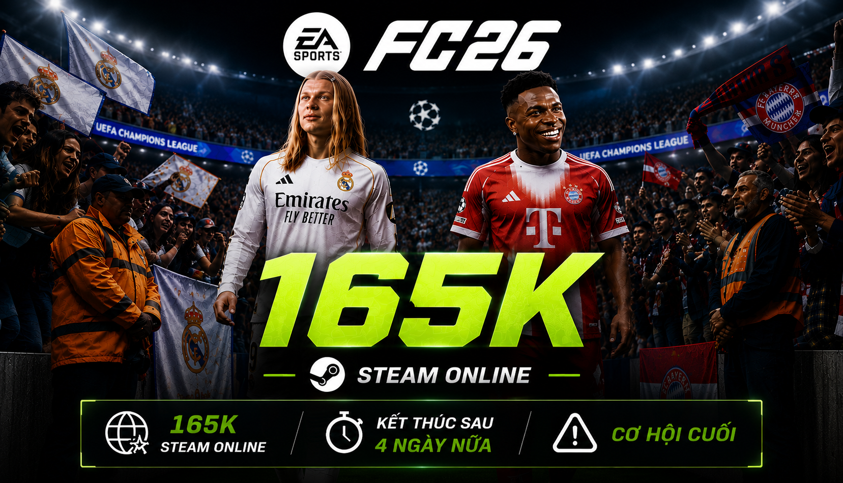 Tài Khoản EA FIFA SPORTS FC 26 - Steam Online - Đổi Thông Tin