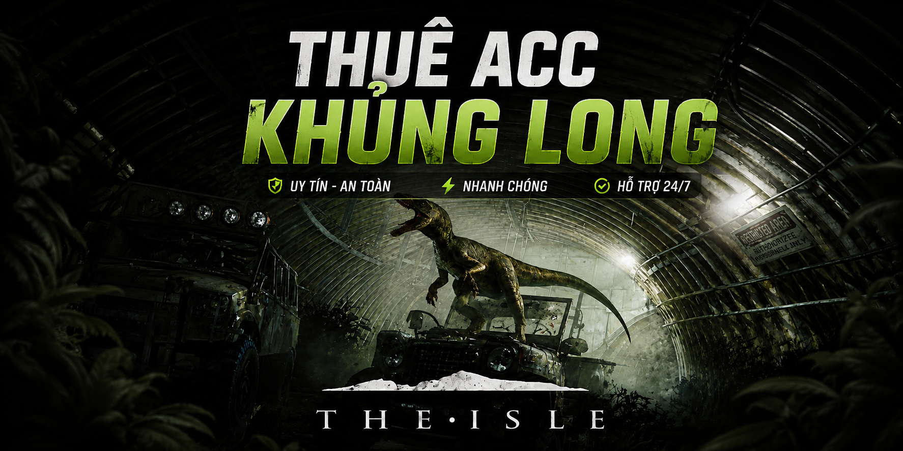 Thuê Game The Isle - Tài Khoản Steam Online