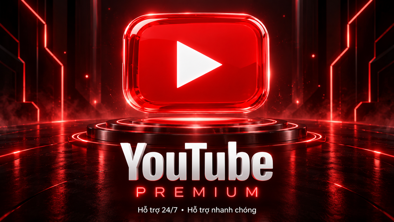 Dịch Vụ Nâng cấp tài khoản (chính chủ) Youtube Premium 1/3/6/9/12 tháng ✔️ Giá rẻ ✔️ Bảo hành